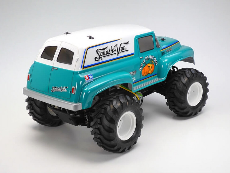 Tamiya Squash Van 4WD GF-02 1/10 Bouwpakket - Groen/Wit