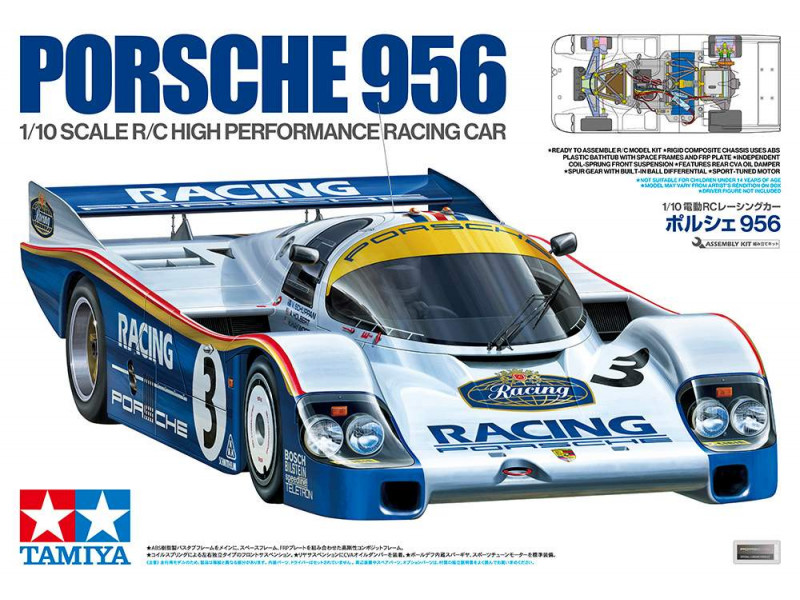 Tamiya Porsche 956 1/10 Bouwpakket