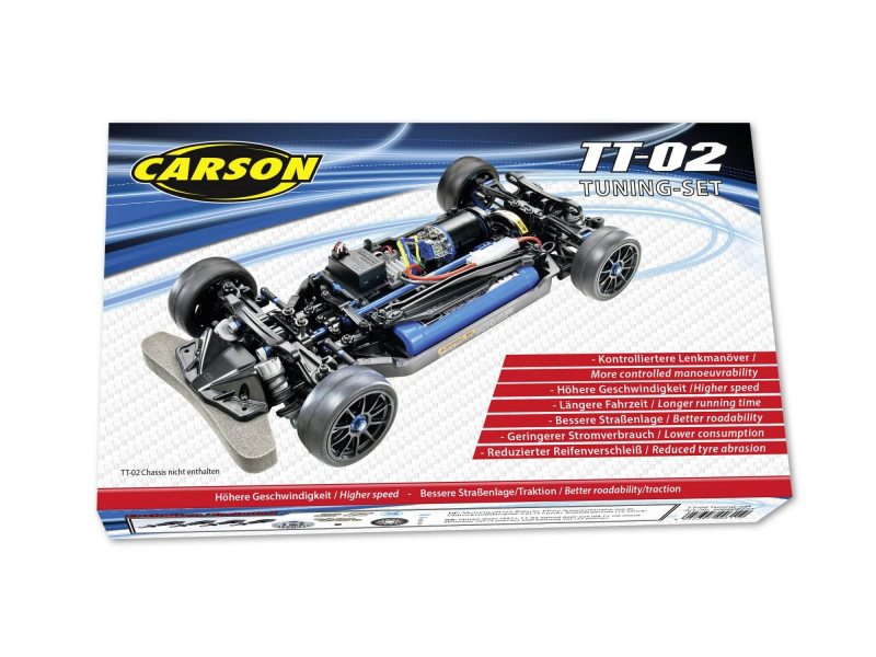 Carson Tuning Set voor Tamiya TT-02 Chassis - 908234