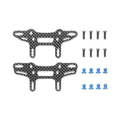 Tamiya Carbon Shock Towers for XM-01 - 47521