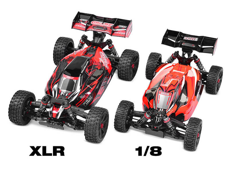 Team Corally ASUGA XLR 6S Roller 1/7 - Blauw 2023