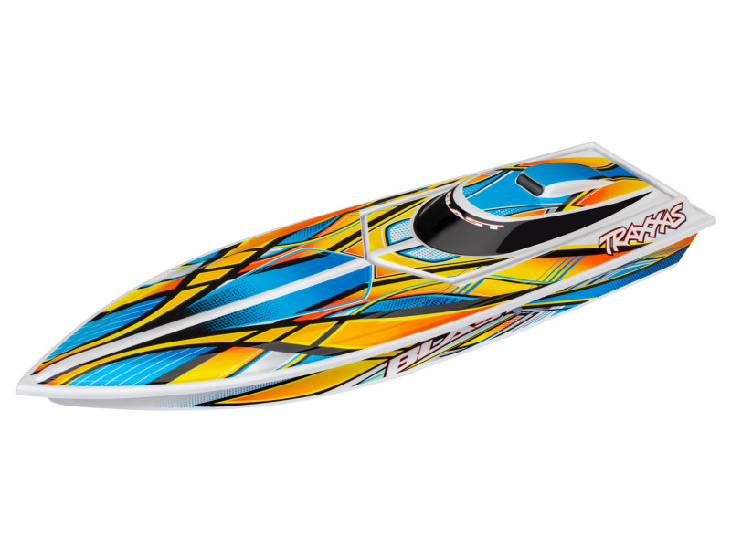Traxxas Blast High Performance Race Boat USB-C RTR - Oranje