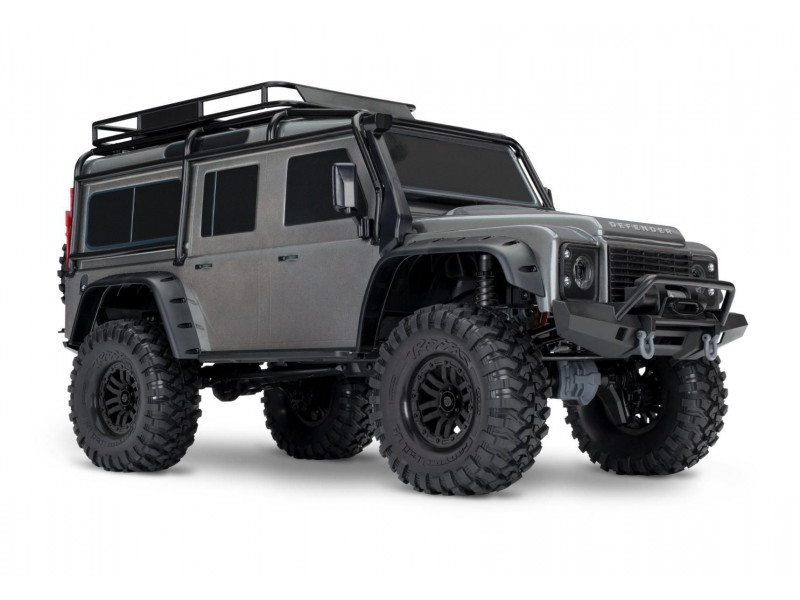 Traxxas TRX-4 Land Rover Defender Clipless 1/10 RTR - Silver