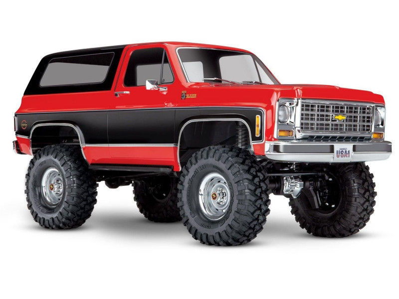 Traxxas TRX-4 1979 Chevrolet Blazer Clipless Crawler RTR - Rood