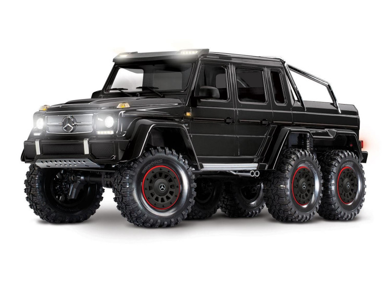 Traxxas TRX-6 Mercedes-Benz G 63 AMG 6X6 Clipless Crawler - Zwart