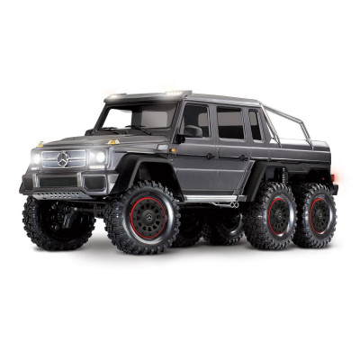 Traxxas TRX-6 Mercedes-Benz G 63 AMG 6X6 Clipless Crawler - Grijs