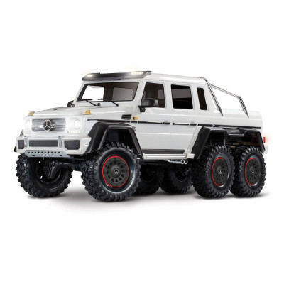 Traxxas TRX-6 Mercedes-Benz G 63 AMG 6X6 Clipless Crawler - Wit