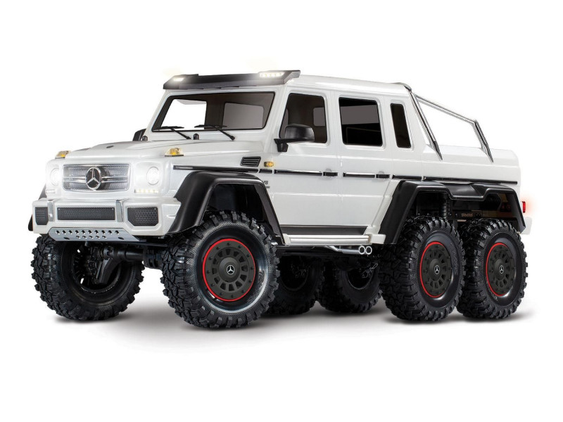 Traxxas TRX-6 Mercedes-Benz G 63 AMG 6X6 Clipless Crawler - Wit