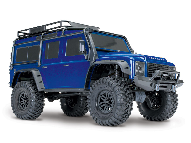 Traxxas TRX-4 Land Rover Defender Crawler 1/10 RTR - Blauw
