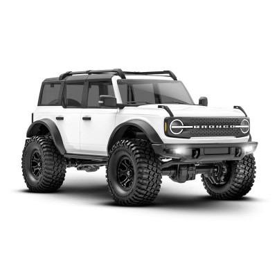 Traxxas Ford Bronco White TRX-4m Mini Crawler 1/18