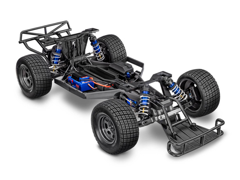 Traxxas Slash Mudboss 2WD BL-2S Brushless 1/10 Dirt Oval Racer RTR - Blauw