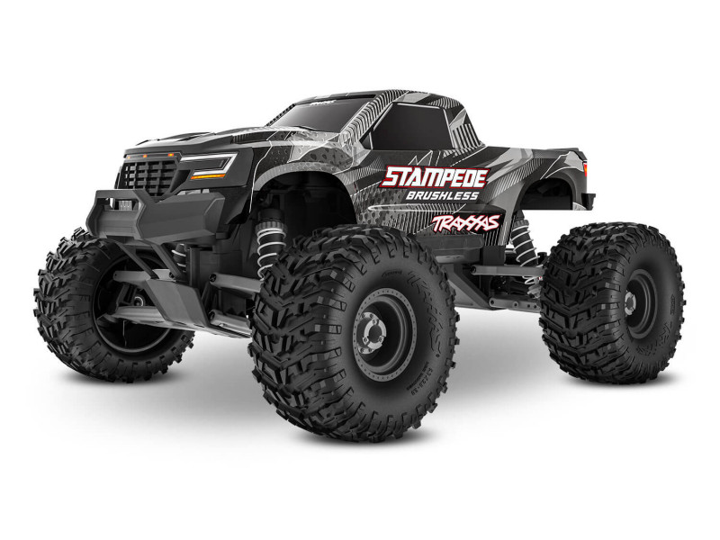 Traxxas Stampede VX3 2WD Brushless Monster Truck RTR - Black