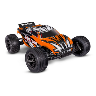 Traxxas Rustler XL-5 1/10 2WD Stadium Truck 100% RTR - Orange