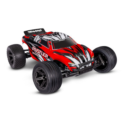 Traxxas Rustler XL-5 1/10 2WD Stadium Truck 100% RTR - Red