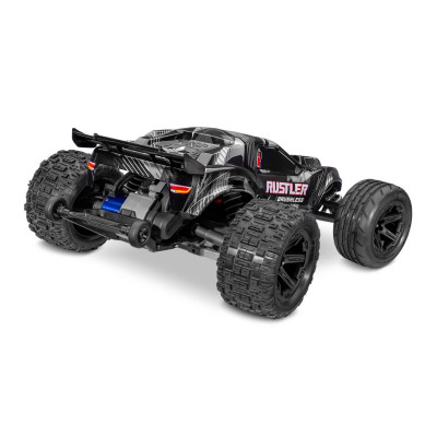 Traxxas Rustler VX3 2WD Brushless Stadium Truck RTR - Black