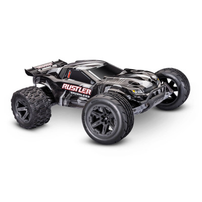 Traxxas Rustler VX3 2WD Brushless Stadium Truck RTR - Black