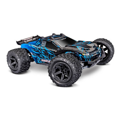 Traxxas Rustler VX3 4X4 Brushless Stadium Truck RTR - Blue