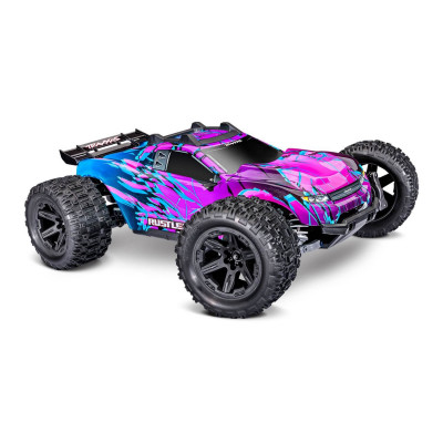 Traxxas Rustler VX3 4X4 Brushless Stadium Truck RTR - Purple