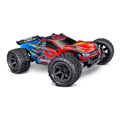 Traxxas Rustler VX3 4X4 Brushless Stadium Truck RTR - Red