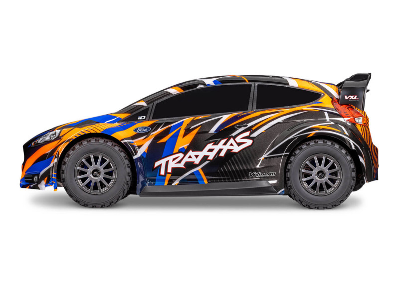 Traxxas Ford Fiesta ST Rally VXL 4X4 1/10 - Oranje