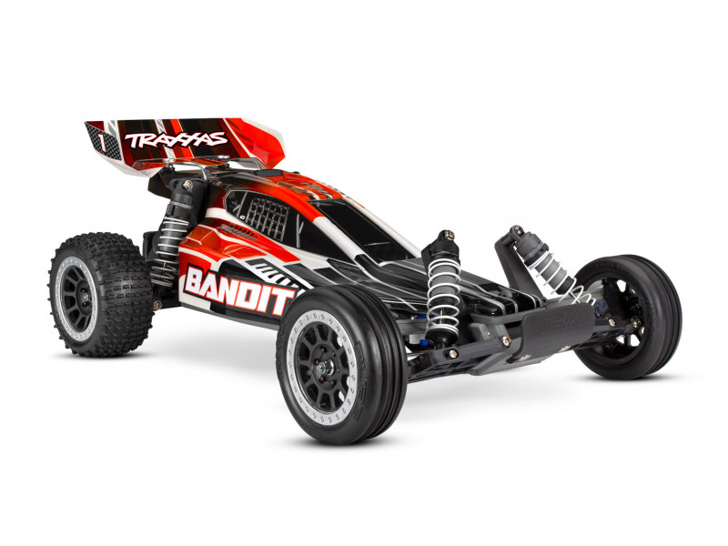 Traxxas Bandit XL-5 USB-C 2WD 1/10 Buggy RTR - Rood