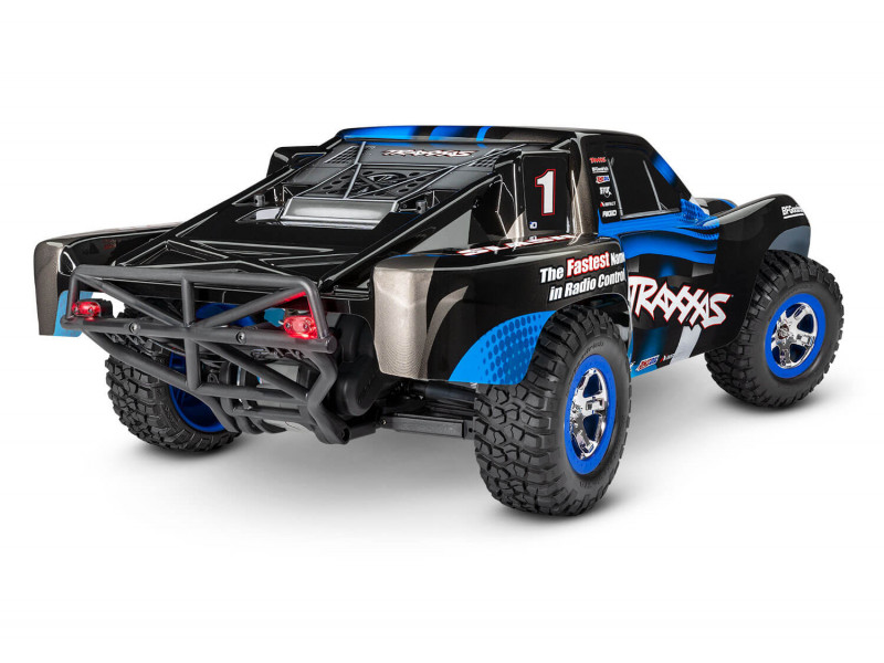 Traxxas Slash 2WD 1/10 met LED-verlichting - 100% RTR - Blauw