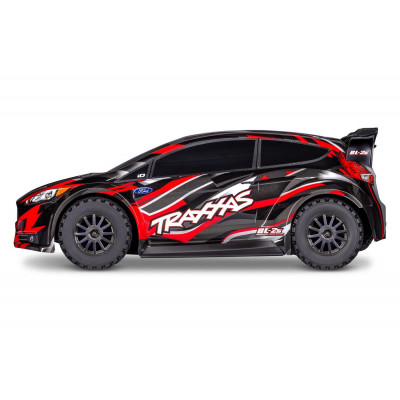 Traxxas Ford Fiesta ST Rally BL-2S 4X4 1/10 - Red