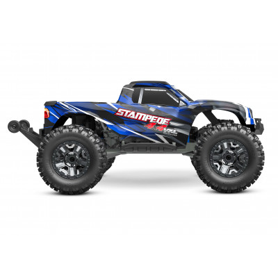 Traxxas Stampede 4x4 VXL HD Brushless Monster Truck - Blue