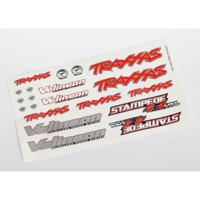 Traxxas Stickervel, Stampede 4X4 VXL - TRX6713