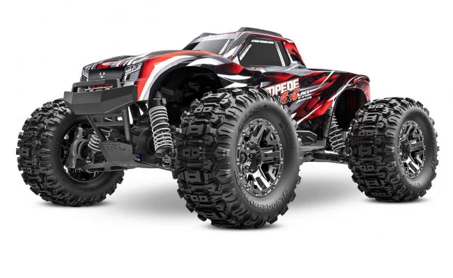 Traxxas Stampede 4x4 VXL HD Brushless Monstertruck - Rood