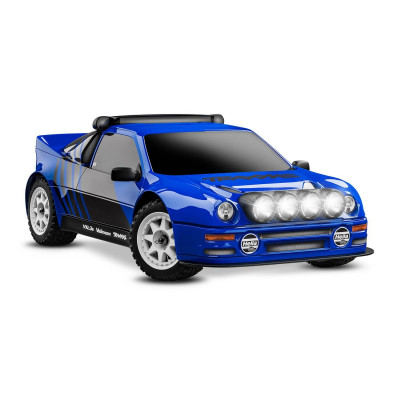 Traxxas Mini Rally VXL Ford RS200 4X4 Brushless 100% RTR - Blue