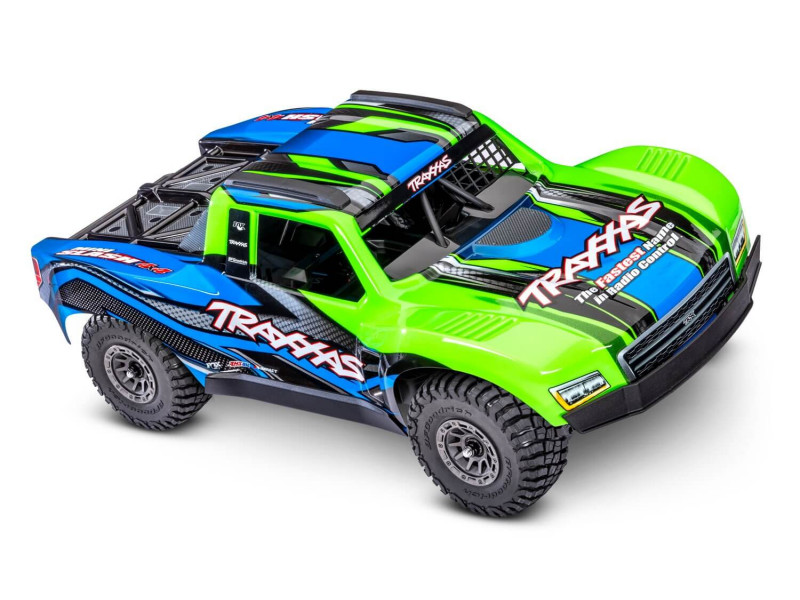 Traxxas Mini Slash 4X4 BL-2S Brushless Short Course Truck 100% RTR - Green