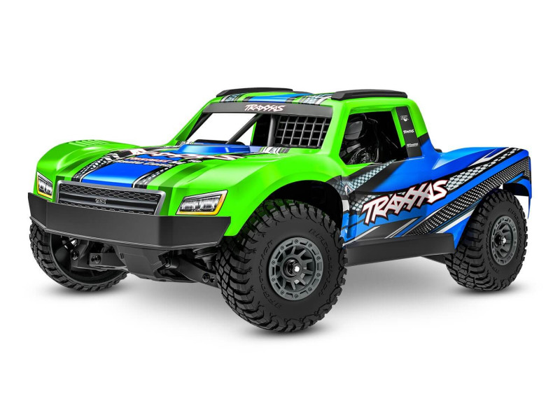 Traxxas Mini Slash 4X4 BL-2S Brushless Short Course Truck 100% RTR - Green