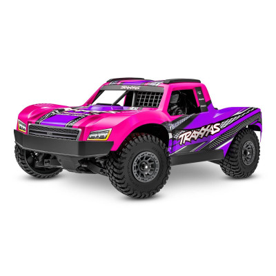 Traxxas Mini Slash 4X4 BL-2S Brushless Short Course Truck 100% RTR - Pink
