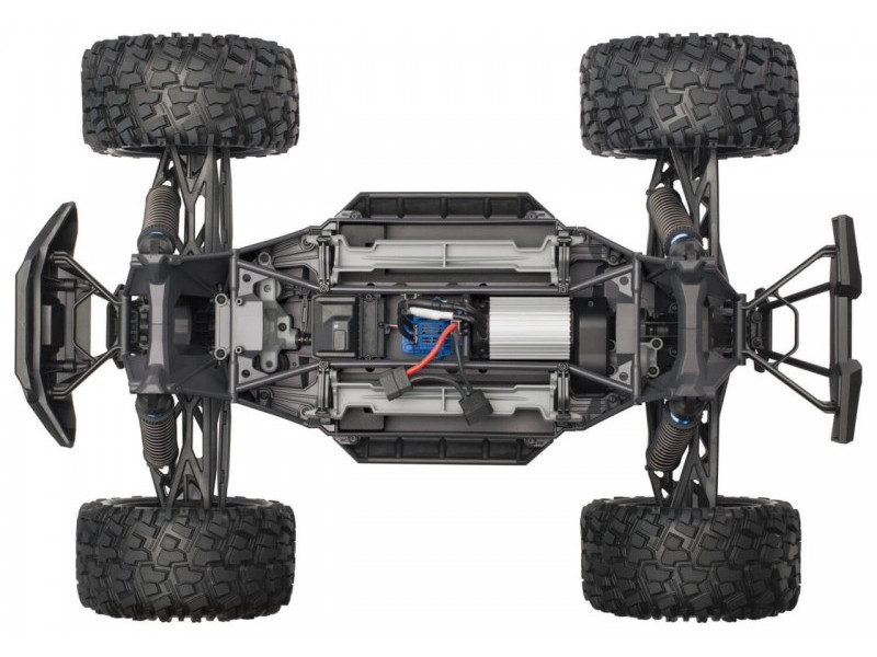 Traxxas X-Maxx 4WD 8s Belted Monster Truck 1/7 - Blauw