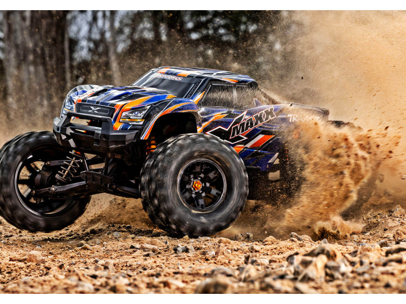 Traxxas X-Maxx 4WD 8s Belted Monster Truck 1/7 - Oranje