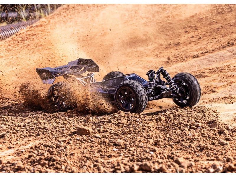 Traxxas Jato 4X4 BL-2S Brushless Buggy 1/8 RTR - Zwart