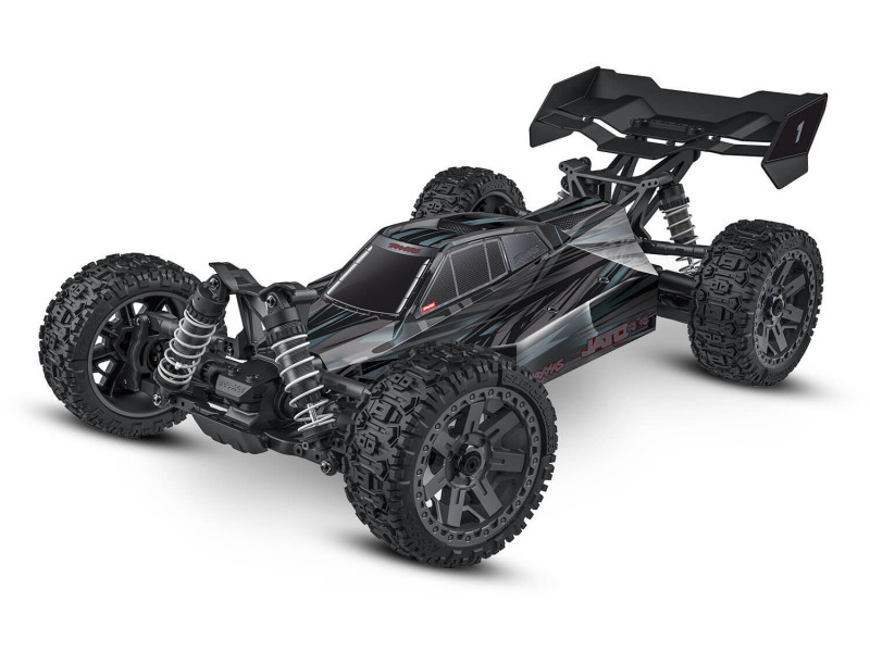 Traxxas Jato 4X4 BL-2S Brushless Buggy 1/8 RTR - Zwart