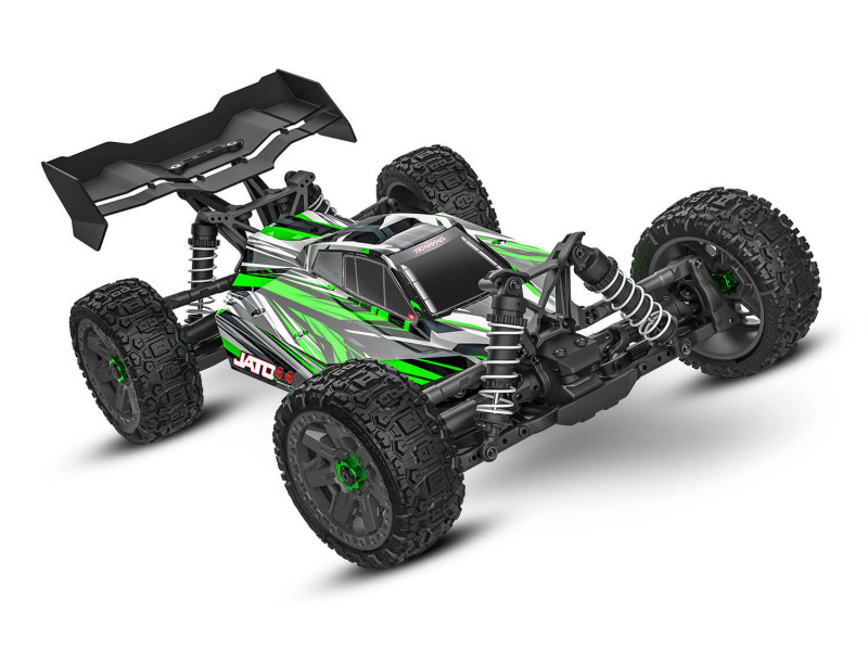 Traxxas Jato 4X4 BL-2S Brushless Buggy 1/8 RTR - Groen