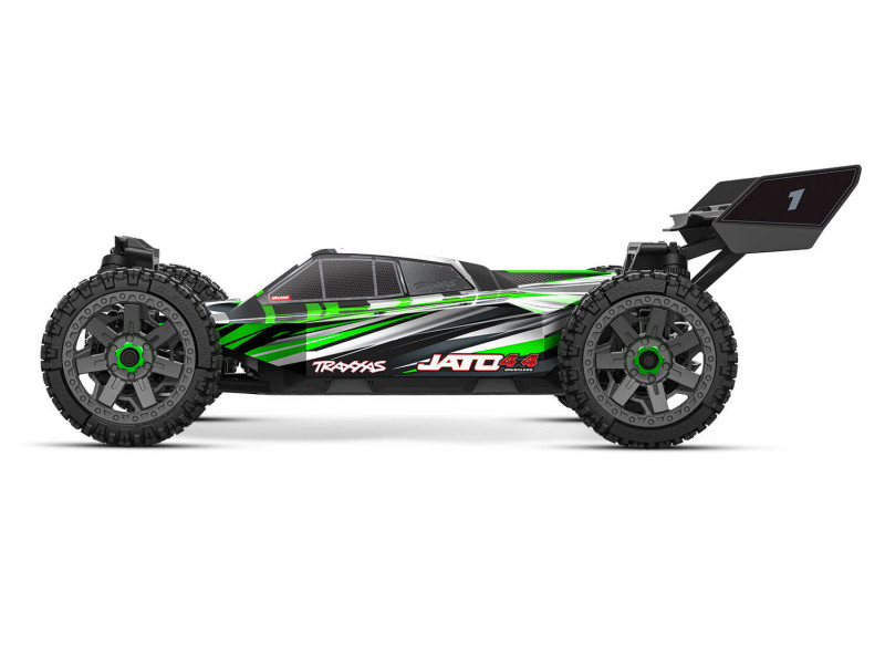 Traxxas Jato 4X4 BL-2S Brushless Buggy 1/8 RTR - Groen