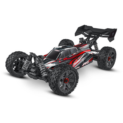 Traxxas Jato 4X4 BL-2S Brushless Buggy 1/8 RTR - Rood