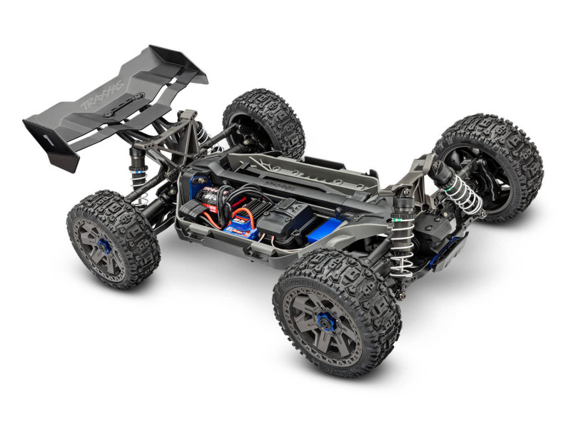 Traxxas Jato 4X4 BL-2S Brushless Buggy 1/8 RTR - Blauw