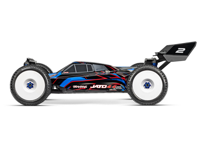 Traxxas Jato 4X4 VXL 4S Brushless Buggy 1/8 RTR - Blauw