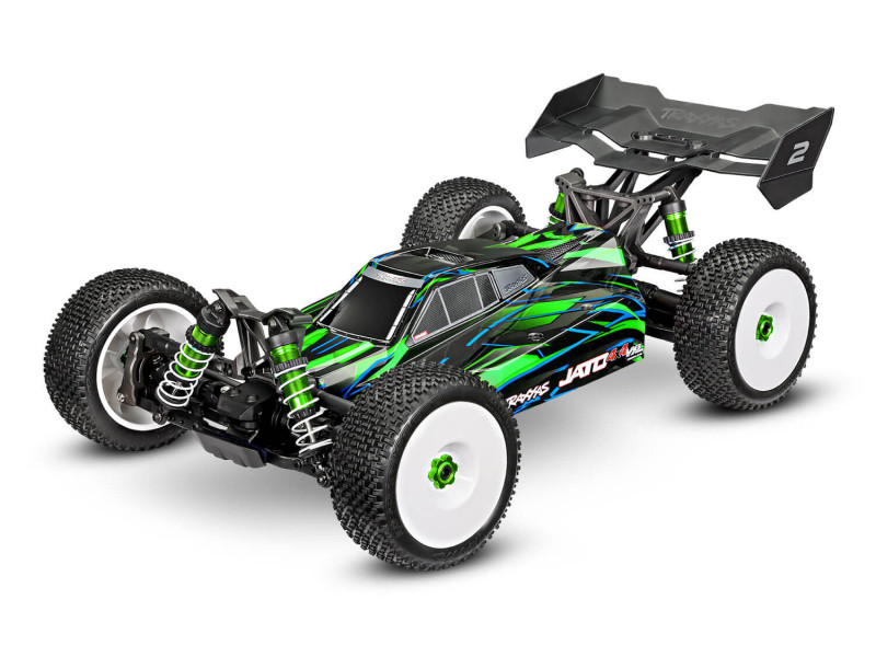 Traxxas Jato 4X4 VXL 4S Brushless Buggy 1/8 RTR - Groen