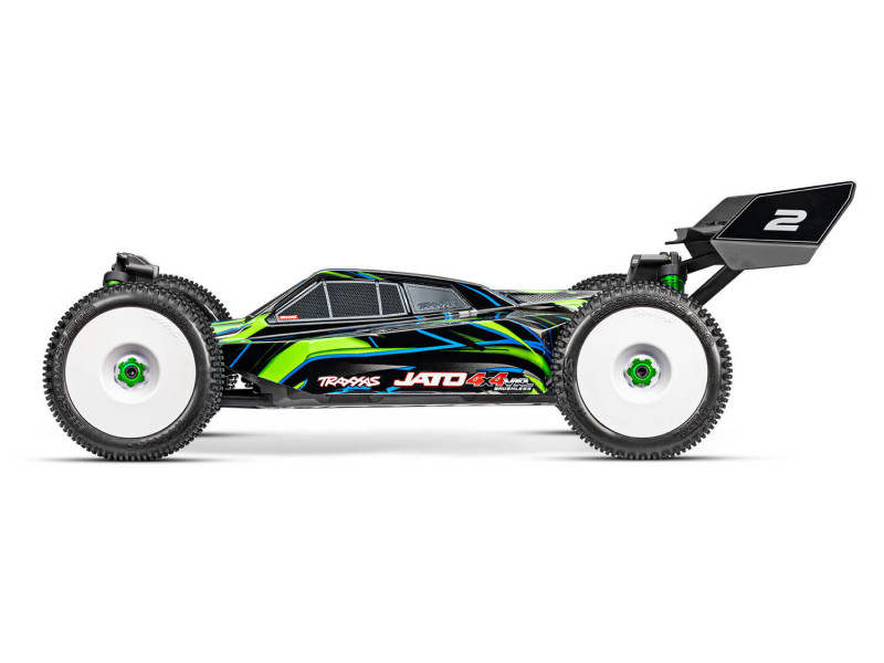 Traxxas Jato 4X4 VXL 4S Brushless Buggy 1/8 RTR - Groen