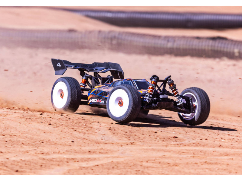 Traxxas Jato 4X4 VXL 4S Brushless Buggy 1/8 RTR - Oranje