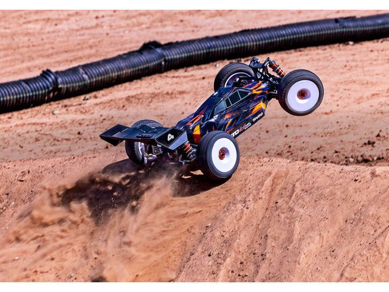 Traxxas Jato 4X4 VXL 4S Brushless Buggy 1/8 RTR - Oranje