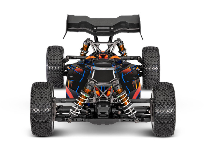 Traxxas Jato 4X4 VXL 4S Brushless Buggy 1/8 RTR - Oranje