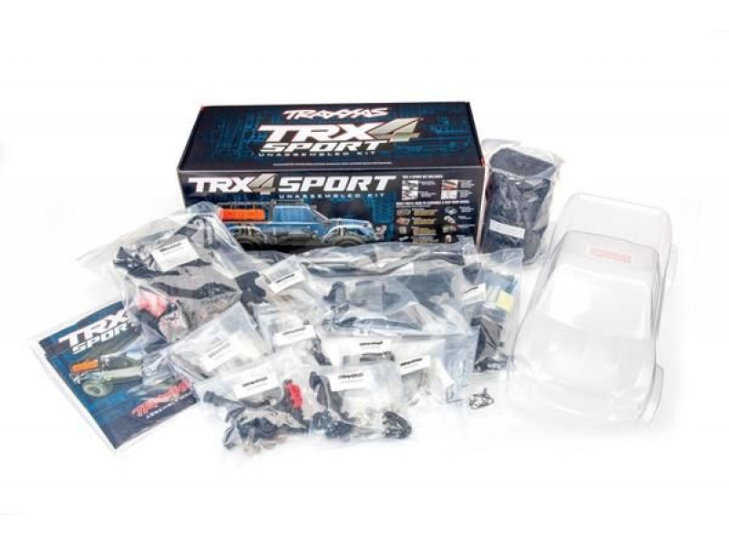 Traxxas TRX-4 Sport Kit Crawler TQi XL-5 (Geen accu/oplader/elektronica)- TRX82010-4 