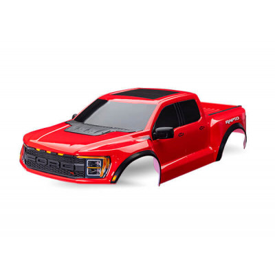 Traxxas Body Ford Raptor R Compleet Rood - TRX10112-RED